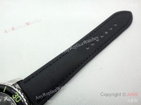 Fake Blancpain Fifty Fathoms Black Dial SS Watch Swiss Quality 5