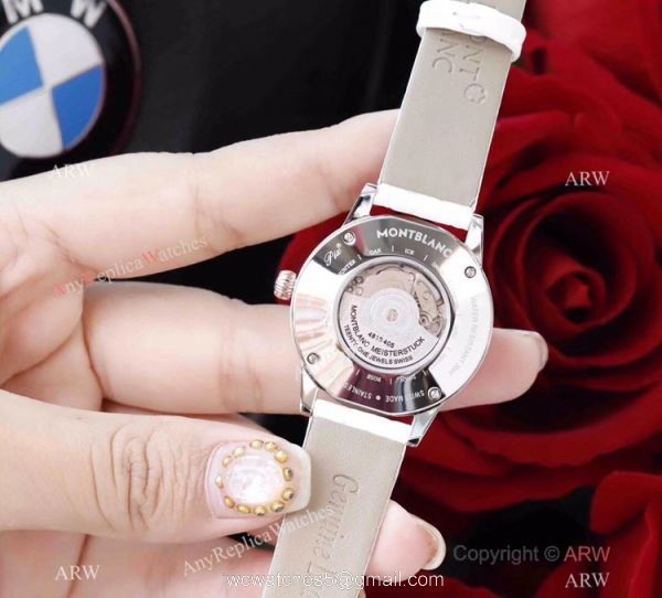 Swiss Grade 1 Fake Montblanc Boheme Date Automatic Watch Lady Size 5