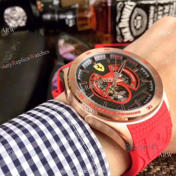 Best Replica Lamborghini Gran Premio 46mm Watches Rose Gold 5