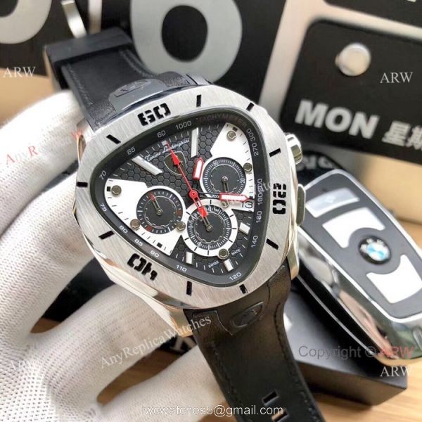 Copy Tonino Lamborghini Spyder C Line 66 anniversary Watches SS Black Dial 5