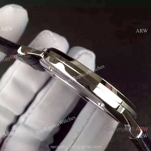 1 1 Best Replica Piaget Altiplano White Dial Black Leather Strap Watch Swiss 9015 5