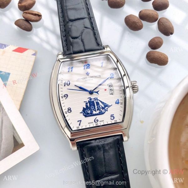 New Copy Vacheron Constantin Malte 40mm watch Gold Case 5