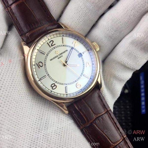 Copy Vacheron Constantin Geneve Stainless Steel Black Watch Low Price 5