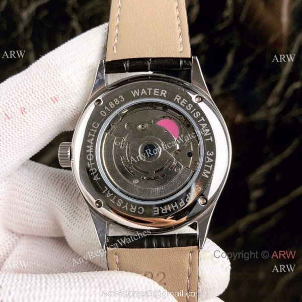 Copy Vacheron Constantin Moon phase Men Watches Silver Dial 5