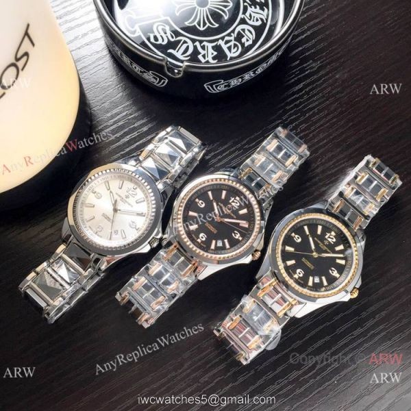 Vacheron Constantin Geneve Replica Watch Two Tone Gold Face 5