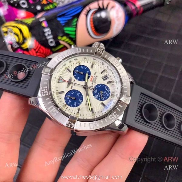 High Quality Breitling Colt Stainless Steel Black Dial Watches 45mm 5