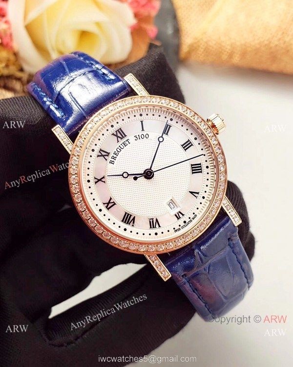 Breguet Classique Moonphase 9087br Ladies Watches Best Replica 5