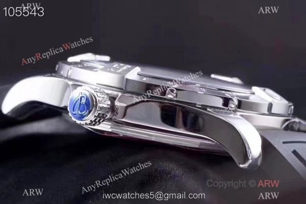 GF Replica Breitling Avenger II GMT SWISS 2836 Watch 43mm Black Face 5