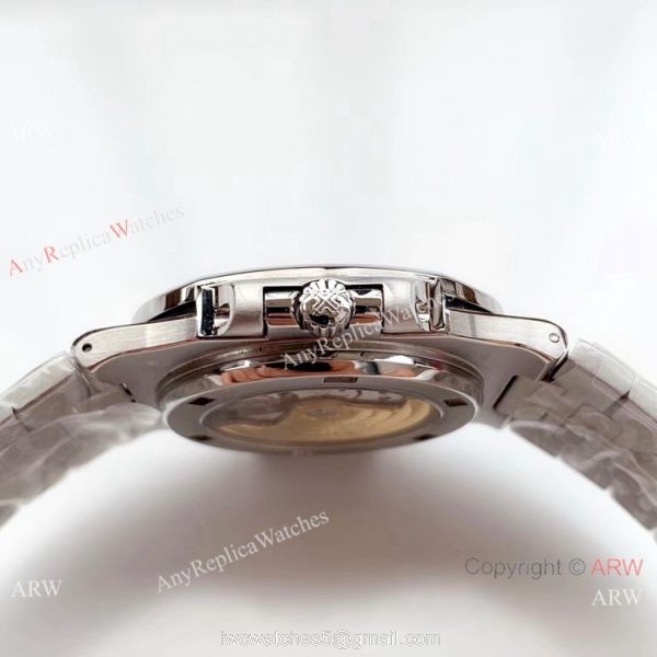 Super Clone Patek Philippe AAA Nautilus Cal.324 watch Stainless steel Blue Face 5