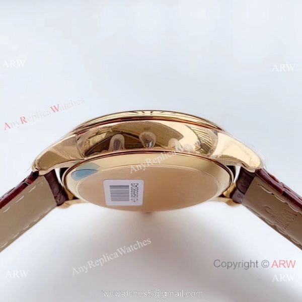 (DV) Swiss Grade Omega De Ville Prestige Yellow Gold Power Reserve Copy Watch 5