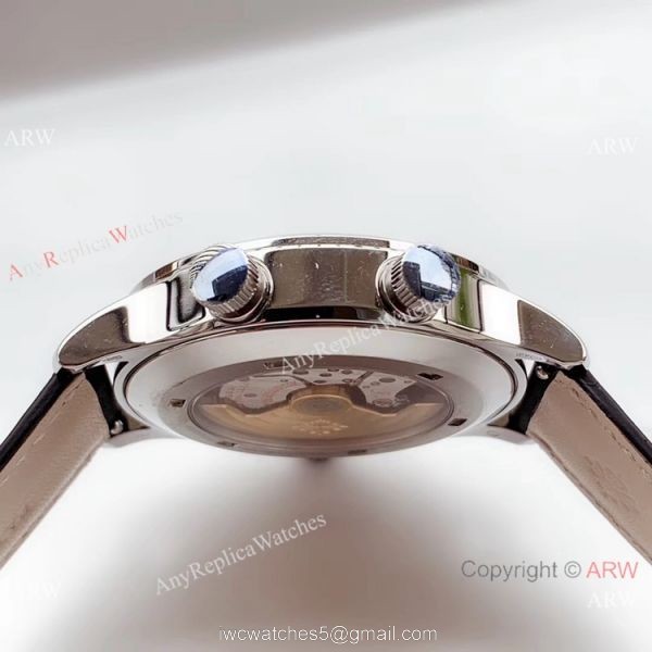 (GR ) Swiss Patek Philippe Calatrava Pilot Travel Time 5524 Replica Watch SS Black Dial 5