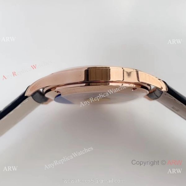 ZF Factory Jaeger-LeCoultre Master Control 39mm Watch Rose Gold Black Face 5