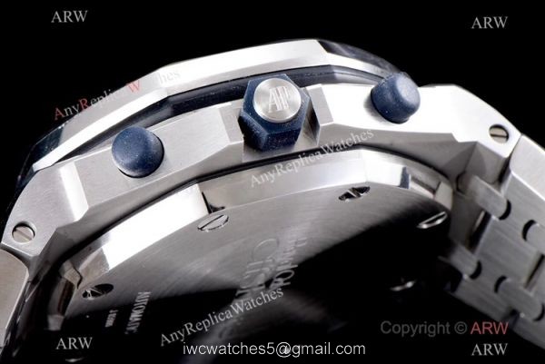 JF Factory Audemars Piguet Royal Oak Offshore 25th Anniversary 26237 Blue Dial Watch 5