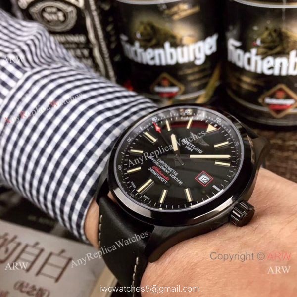 Breitling Avenger All Black Automatic Watch New Replica 5