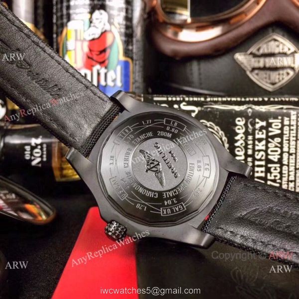 Luxury Copy Breitling Avenger Diamond Bezel Yellow Dial Watches 5