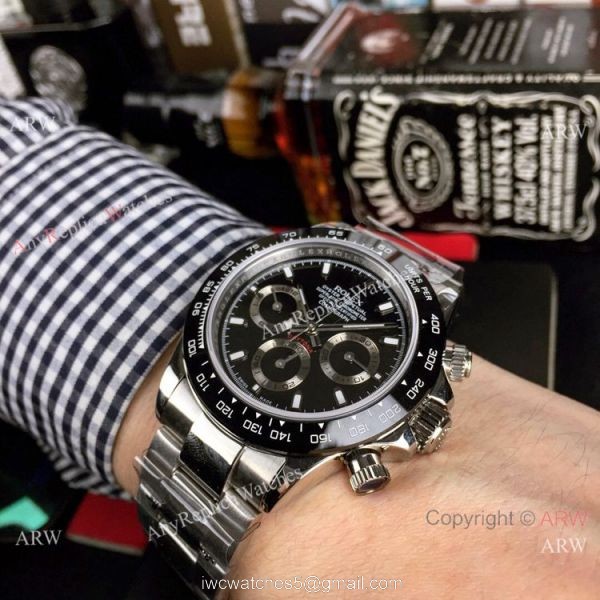 Rolex Daytona SS Blue Dial 40mm Watch Buy High Quality Any Watch Replica 5
