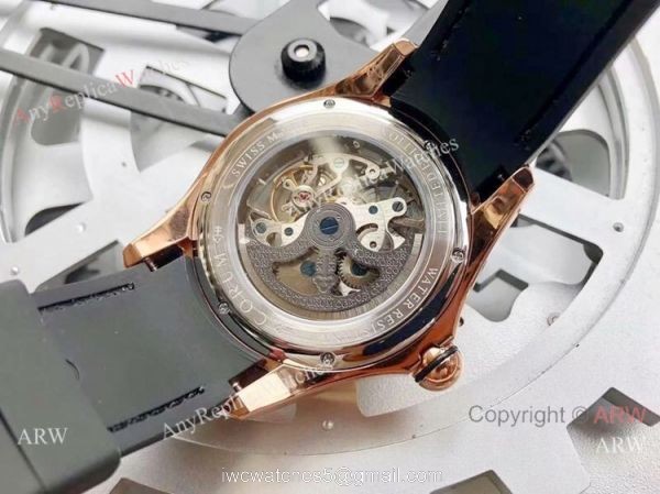 New Replica Corum Watches Corum Bubble Squelette Rose Gold Skeleton Dial 5