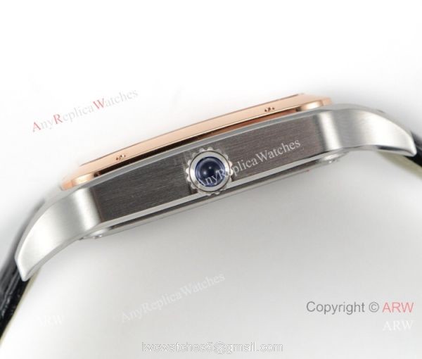 Swiss Grade One Cartier Santos-Dumont Couple Wrist / New Cartier Watches 5