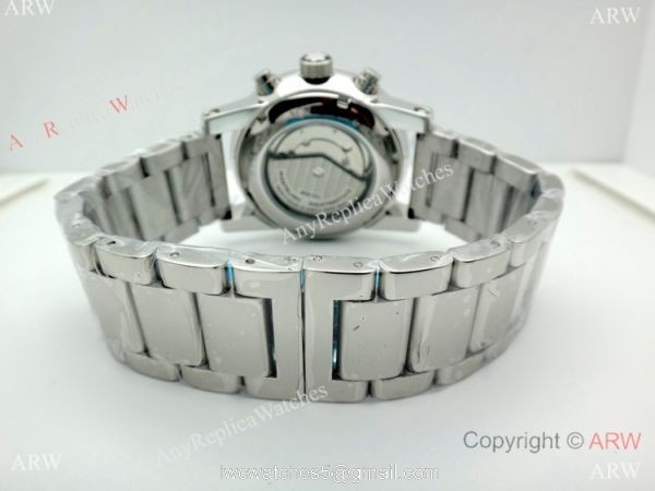 Mont Blanc Clone Timewalker Stainless Steel Black Dial Automatic watch 5