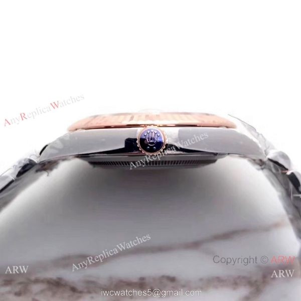 (EW) Swiss Copy Rolex Datejust II 41 2-Tone Rose Gold Jubilee Watch 126331 5