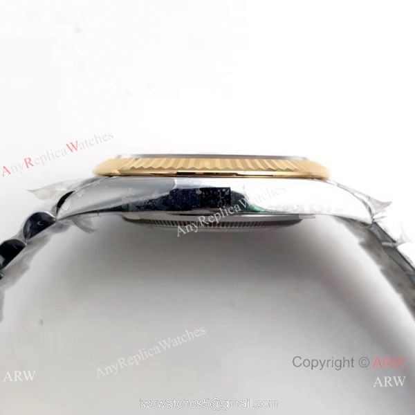 EW Factory Rolex Datejust ii Swiss 3235 Watch White MOP Dial Two Tone 5