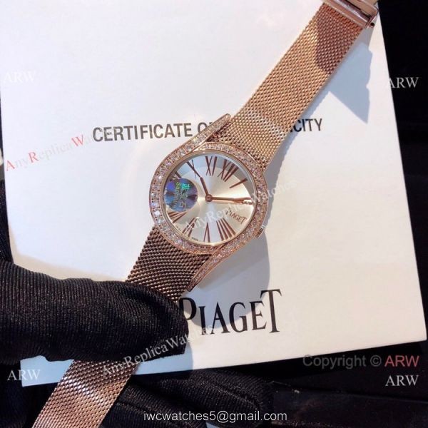 New Replica Piaget Limelight Gala Rose Gold Watch Swiss Quartz 5