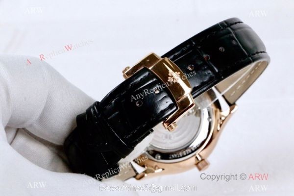 Low Price Patek Philippe Tourbillon Black Dial Watches Men 5