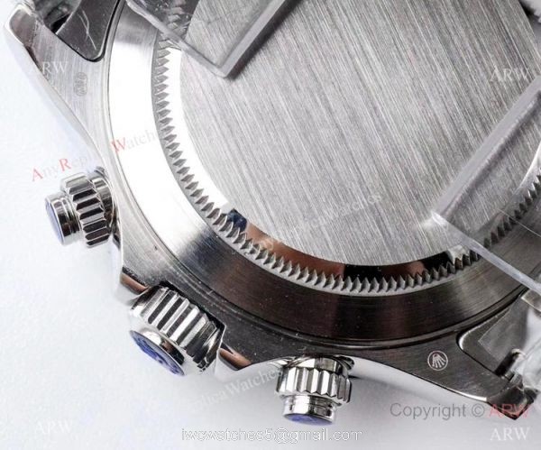 1:1 Best Replica Rolex Daytona Swiss 4130 JH Factory Watch SS Blue or Grey Dial 5