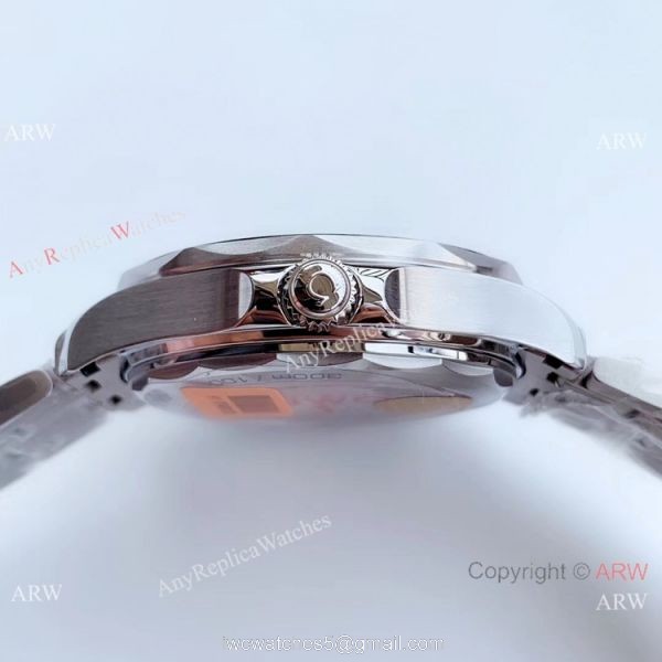 OM Factory Omega Diver 300M James Bond Stianless Steel Black Ceramic Watch Grade 1A Copy Omega 5