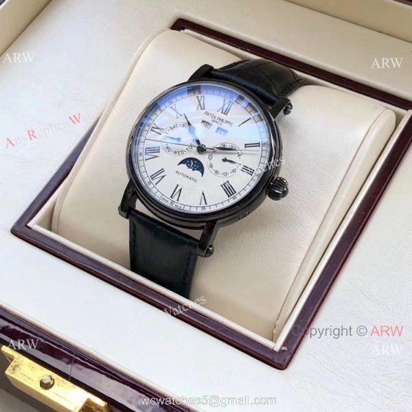 Copy Patek Philippe Grand Complications Watch Rose Gold 42mm 5
