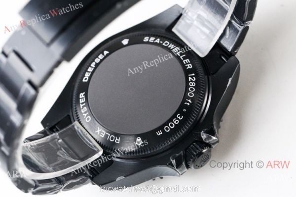 (EX) Swiss Replica Rolex Deepsea BAMFORD Watch Black PVD 44mm 5