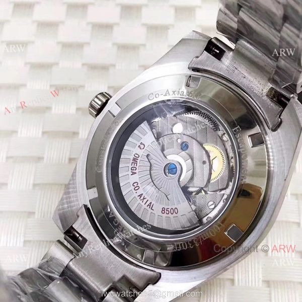 Omega Seamaster Aqua Terra Blue Dial Replica Watches Worldwide Shipping 5