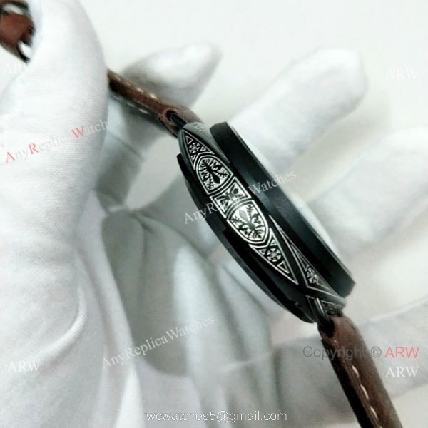 New Style Copy Panerai Radiomir Firenze Black Case Watch 45mm 5