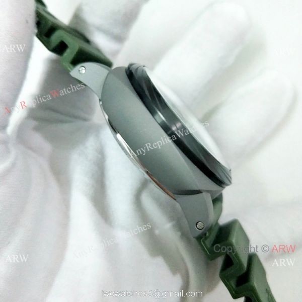 Copy Panerai Luminor Tourbillon GMT Lo Scienziato Green Watch PAM00768 5