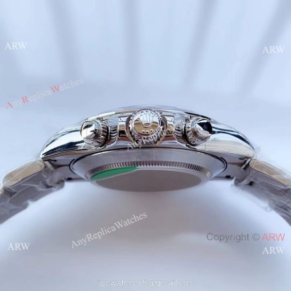 Replica Swiss Rolex Daytona NOOB 7750 Watch Stainless Steel Arabic Dial 5
