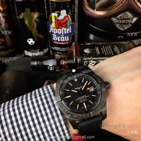 New Replica Breitling Avenger II Seawolf Yellow Dial Watch 5