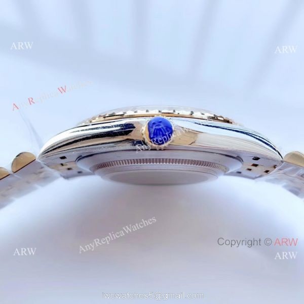 Super Clone Rolex Datejust II 126333 Two Tone Jubilee Watch ETA2824 AR Factory 5