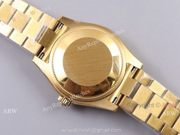(TW Factory) Rolex Datejust 31mm Midsize Watch Yellow Gold President 5