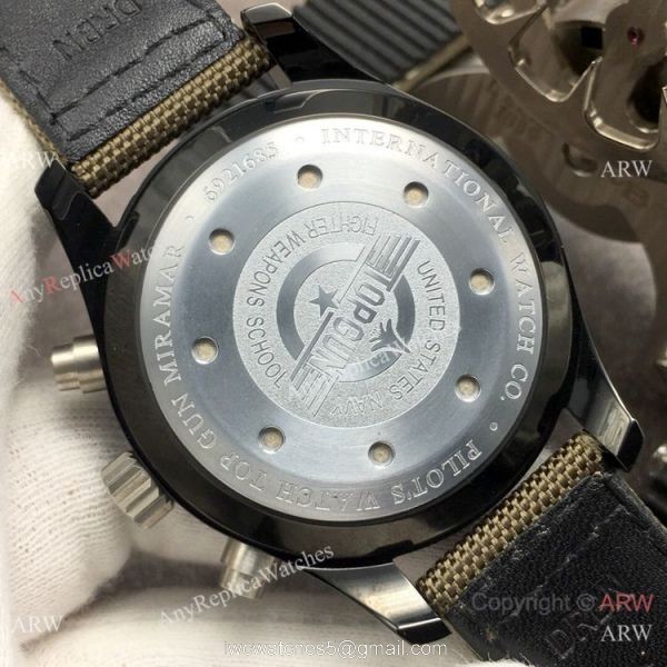(GB) Swiss Replica IWC Top Gun Miramar Chronograph 7750 Watch IW388002 5