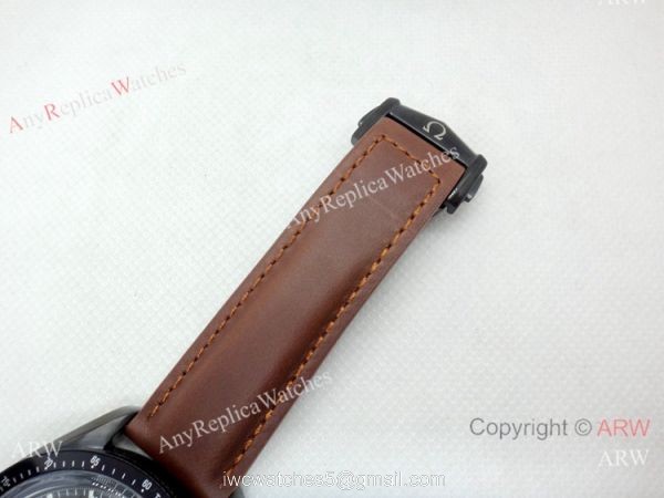 Japan Grade Omega Speedmaster Chrono PVD Case Watch / High Quality Replica Watches China 5
