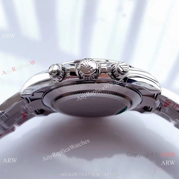 Noob Factory Swiss 4130 Rolex Daytona SS Blue Dial Watch Best Chinese Replica Watches 5