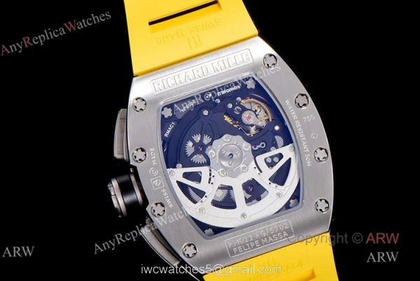 KV Factory Replica Richard Mille RM011-FM Black Kite Flyback Chronograph Watch 5