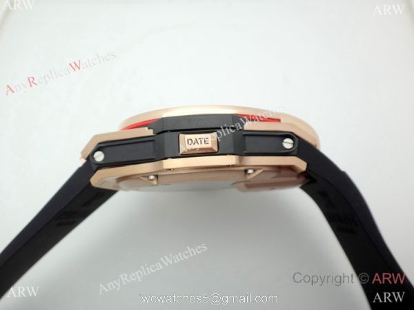 AAA Replica Hublot MP-09 Tourbillon Bi-Axis 49mm Watch Rose Gold Quartz Movement 5