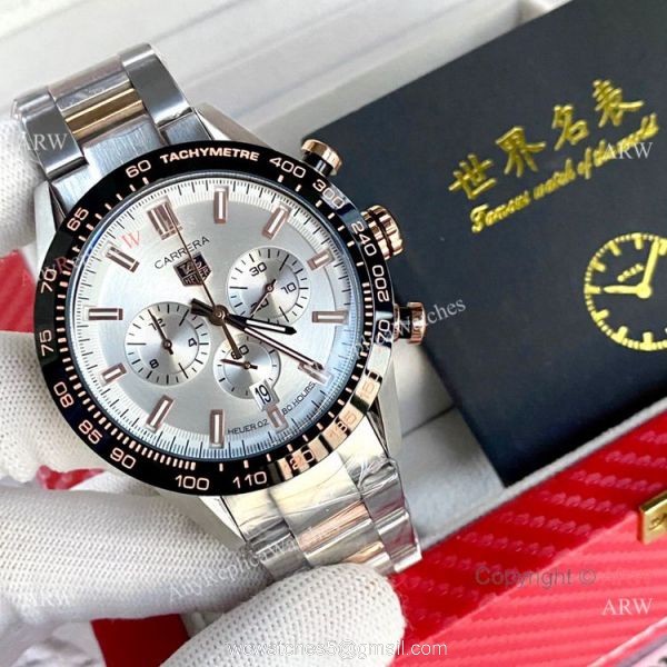 2020 New Style Replica Tag Heuer Carrera Heuer 02 Watch Stainless Steel 5