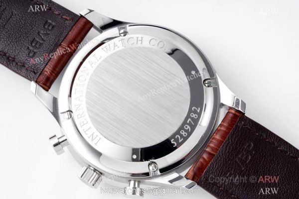 Swiss Grade One IWC Portuguese ZF Factory V2 7750 Chronograph Watch High-end Replica 5