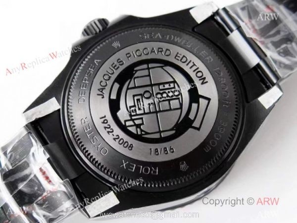 ROF New! Rolex Blaken Deepsea Sea-Dweller 44mm Ceramic Bezel Watch 5