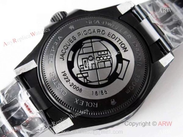 ROF New! Rolex Blaken Sea-Dweller 43mm Watch Ceramic Bezel New Face 5