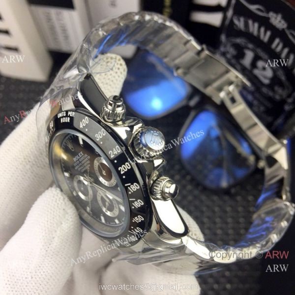 Best Quality Rolex Daytona Blue Dial Replica Watches Stainless Steel 40mm 5