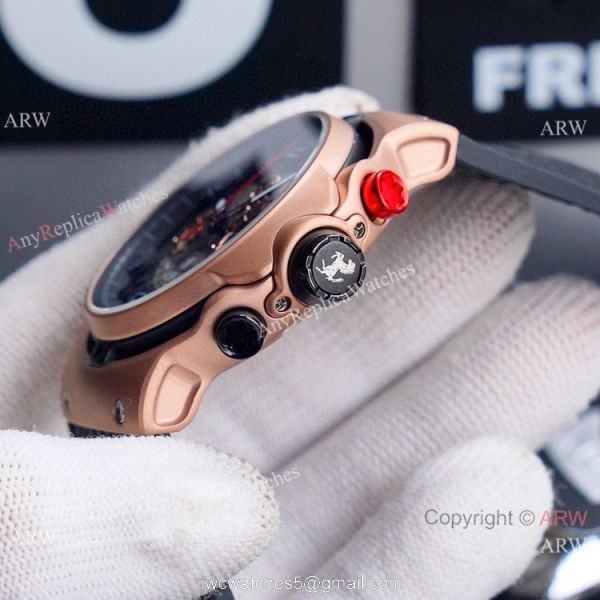 New Replica Hublot Classic Fusion Ferrari GT Chronograph Watch Rose Gold 5
