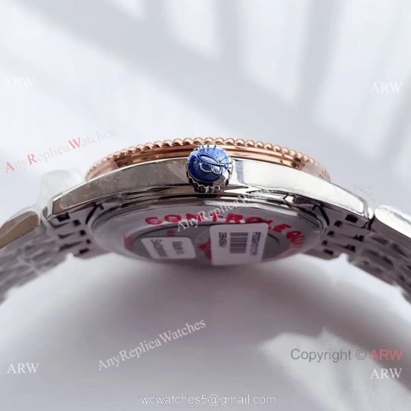 Highest Quality Breitling Navitimer 1 Swiss 2824 Watch Rose Gold Bezel 5